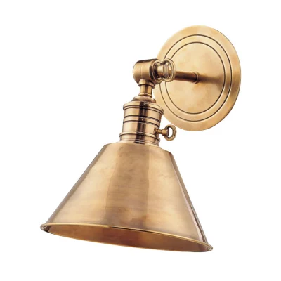 Бра Cloyd UPSTONE W1 / глуб. 22 см - латунь (арт.20077)