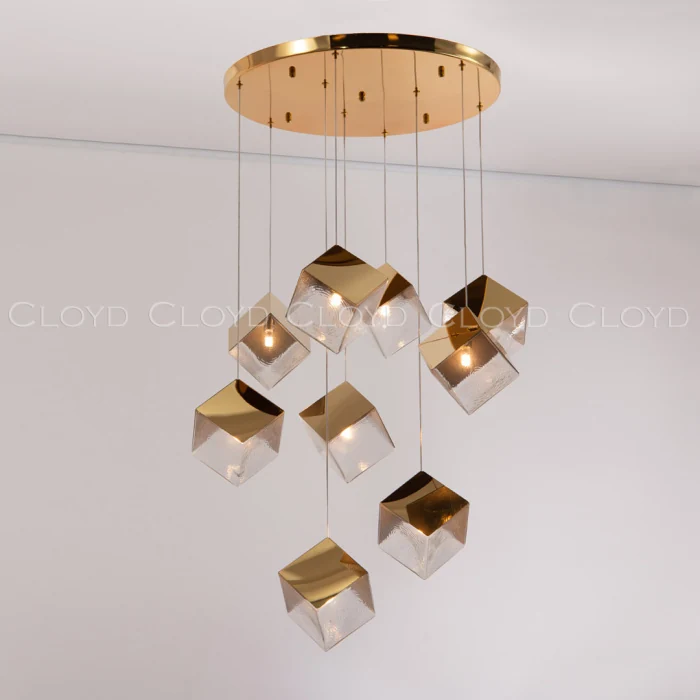 Люстра Cloyd CUBIT C9 / золото (арт.11050)