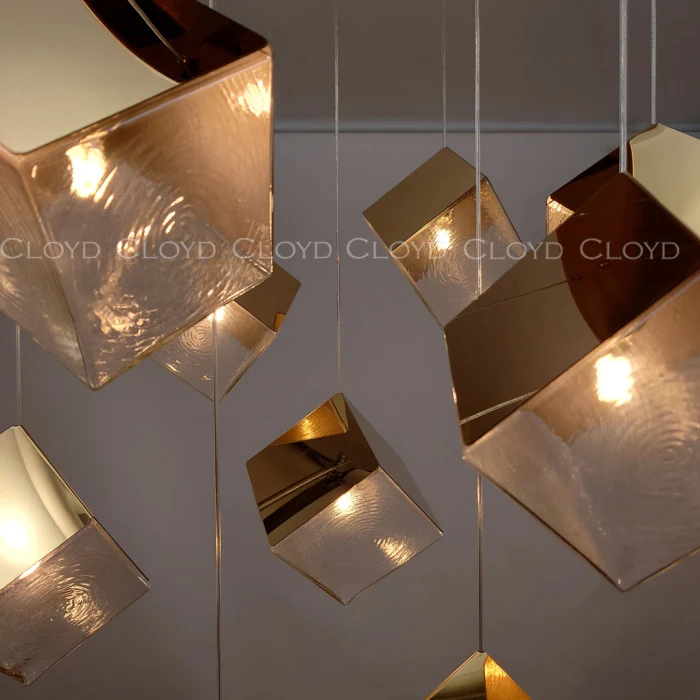 Люстра Cloyd CUBIT C9 / золото (арт.11050)