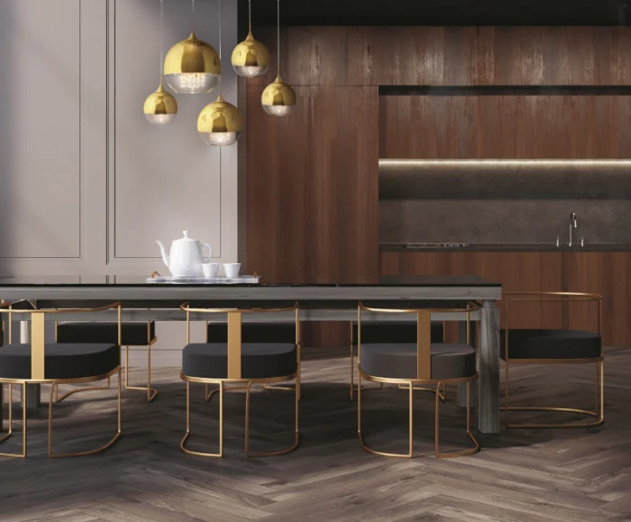 Каскадная люстра Fermi MAYTONI P140-PL-170-5-G