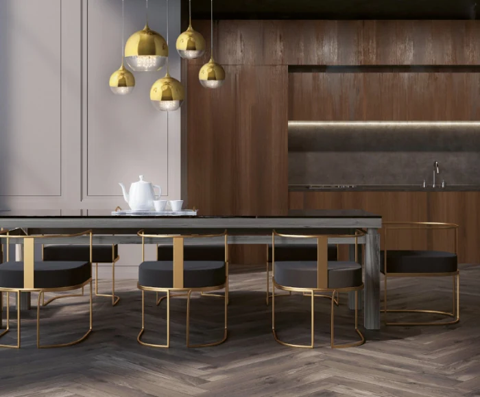 Каскадная люстра Fermi MAYTONI P140-PL-170-5-G