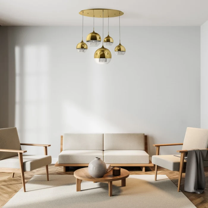 Подвесной светильник Maytoni Fermi P140-PL-170-5-G