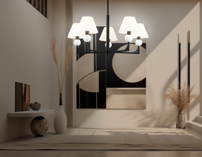 Люстра на штанге HIGH LIGHT AMBRELLA LIGHT LH75153