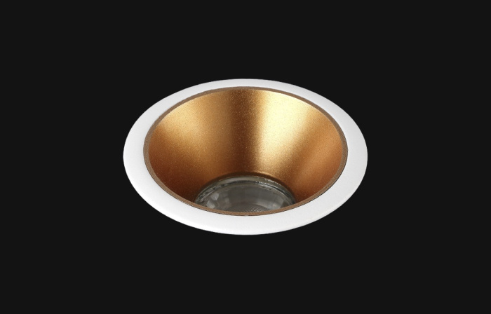 Светильник встраиваемый CLT 052C WH-GO Crystal Lux