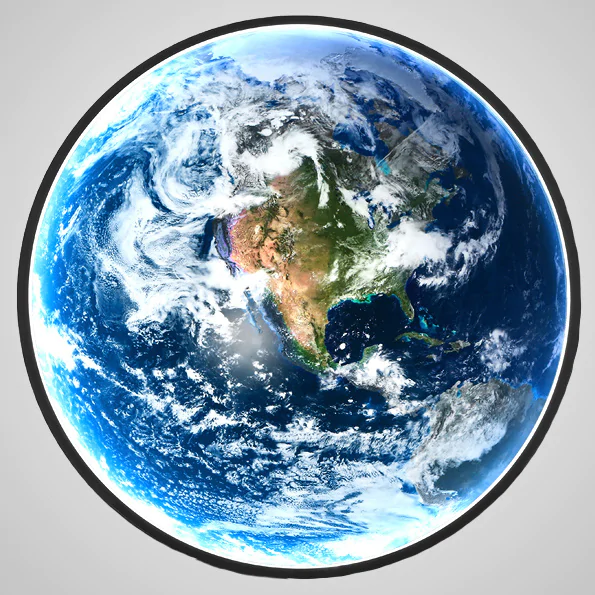 Настенный светильник COSMOS EARTH D90 ImperiumLoft