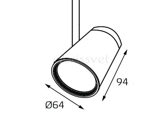 Светильник на шине Italline 8129 white