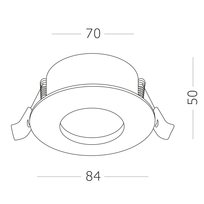 Светильники встраиваемые ST213.508.01 ST LUCE
