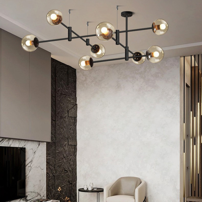 Подвесная люстра GAP золото ImperiumLoft