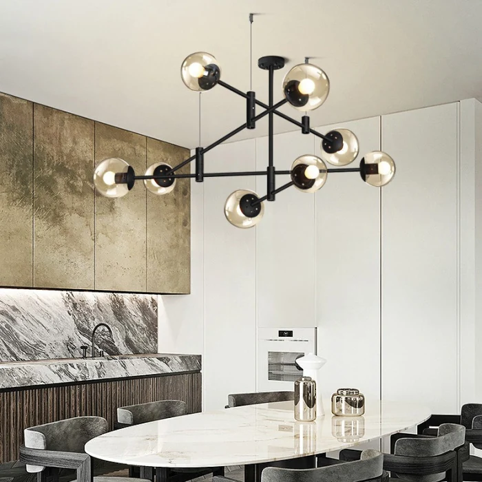 Подвесная люстра GAP золото ImperiumLoft