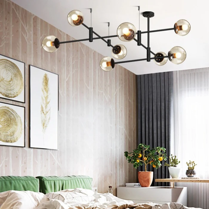 Подвесная люстра GAP золото ImperiumLoft