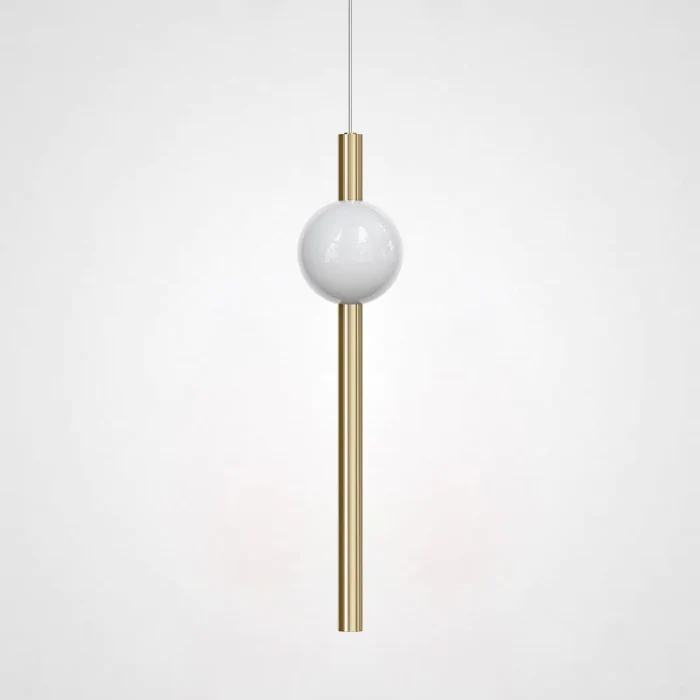 Подвесной светильник broom ORION GLOBE LIGHT gold D L600 ImperiumLoft