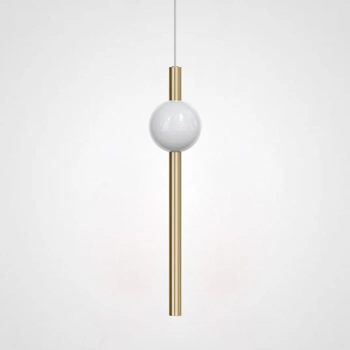 Подвесной светильник broom ORION GLOBE LIGHT gold D L600 ImperiumLoft
