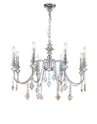 Люстра подвесная Lucia Tucci MAYA 4450.8 chrome