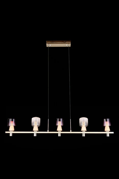 Подвесная люстра Leon Marie LE7719/5L Nickel