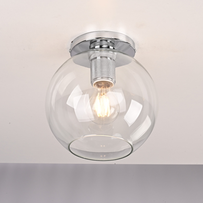 Потолочный светильник RH Utilitaire Globe Shade Flushmount ImperiumLoft