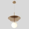 Светильник подвесной Crystal Lux UVA SP1.2 BRASS