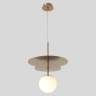 Светильник подвесной Crystal Lux UVA SP1.2 BRASS