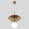 Светильник подвесной Crystal Lux UVA SP1.2 BRASS