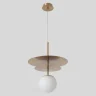 Светильник подвесной Crystal Lux UVA SP1.2 BRASS