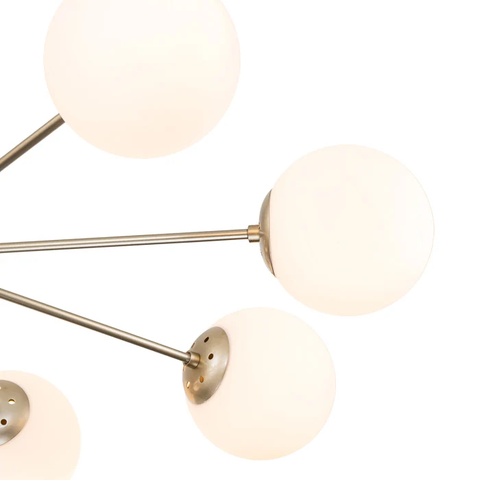 Потолочная люстра на штанге ETHEREAL ESCADA 2110/8P Gold