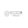 Токопровод к шинопроводу Space F Led Technology SPACE CONNECTOR 48 B