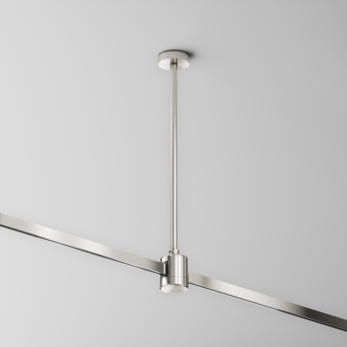 Крепление потолочное Medium 300мм с прямым коннектором питания Flarity платина Maytoni TRA158C-IPC1-PT