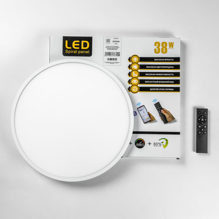 Светильник накладной заливающего света со встроенными светодиодами Arco Lightstar 225346