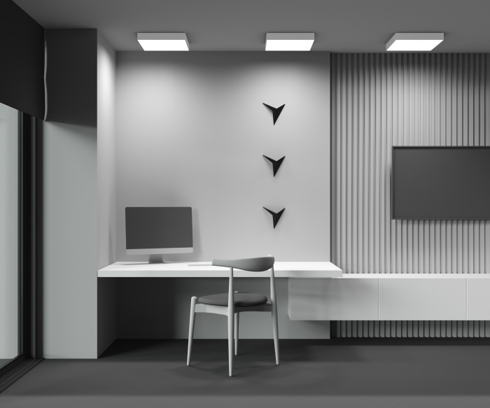 Потолочный светильник Maytoni Zon C032CL-45W3K-SQ-W