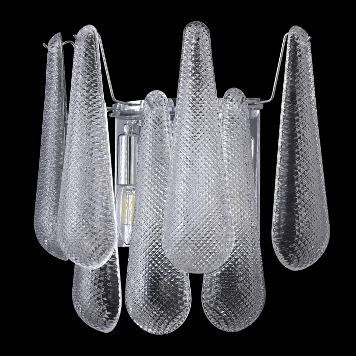 Бра FONTAIN Crystal Lux FONTAIN AP2 CHROME