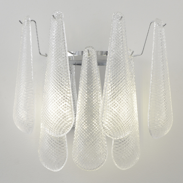 Бра FONTAIN Crystal Lux FONTAIN AP2 CHROME