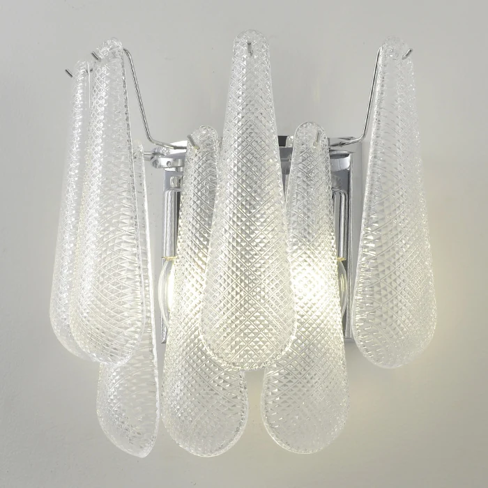 Бра FONTAIN Crystal Lux FONTAIN AP2 CHROME