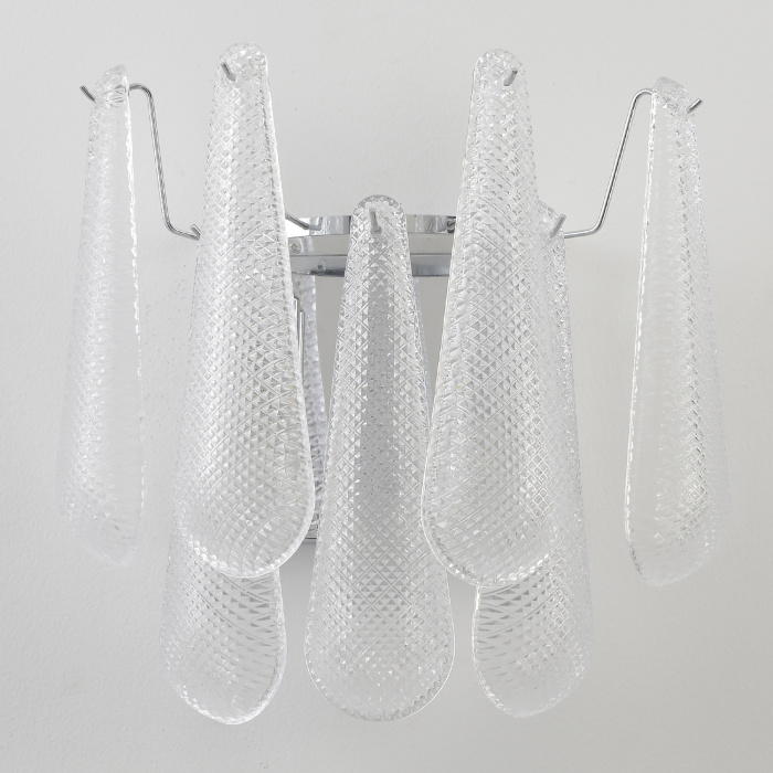 Бра FONTAIN Crystal Lux FONTAIN AP2 CHROME