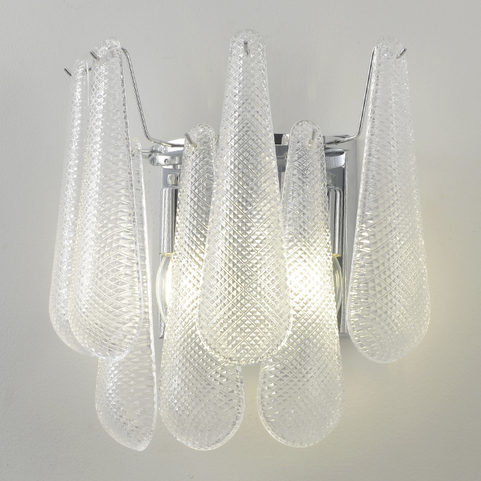 Бра FONTAIN Crystal Lux FONTAIN AP2 CHROME