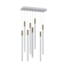 Подвесная люстра Ledron HL012-8 Wooden 100 White