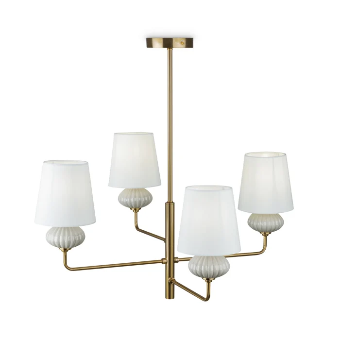 Люстра на штанге Freya Ceramics FR2029PL-04BS
