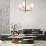 Люстра на штанге Freya Ceramics FR2029PL-04BS