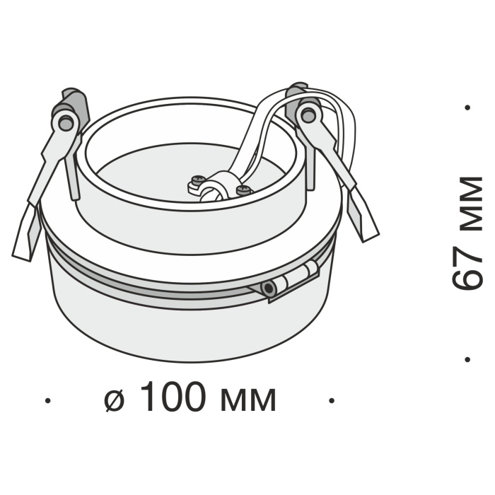 Спот Maytoni Magic DL2003-L12B4K