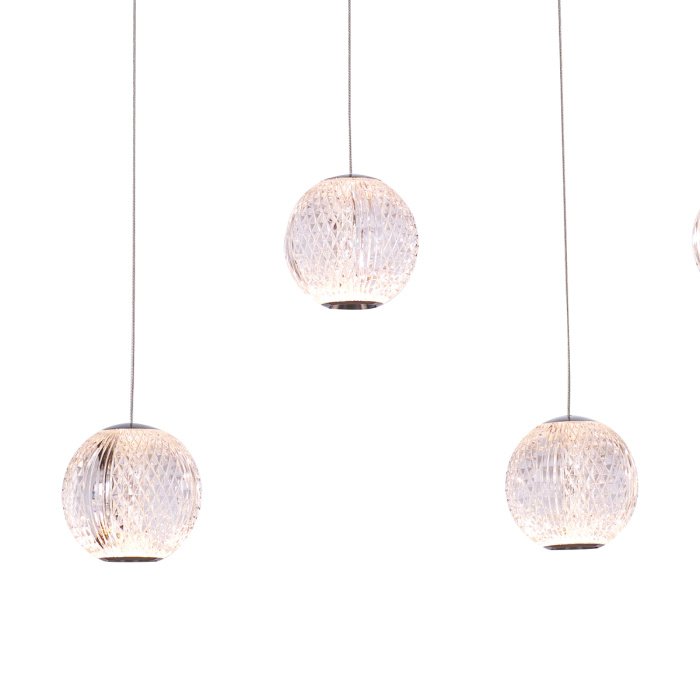 Подвесной светильник Delight Collection Elliot Diamante MD20001012-5B chrome