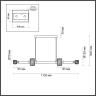 Светильник подвесной Odeon Light Kliff 5427/40L