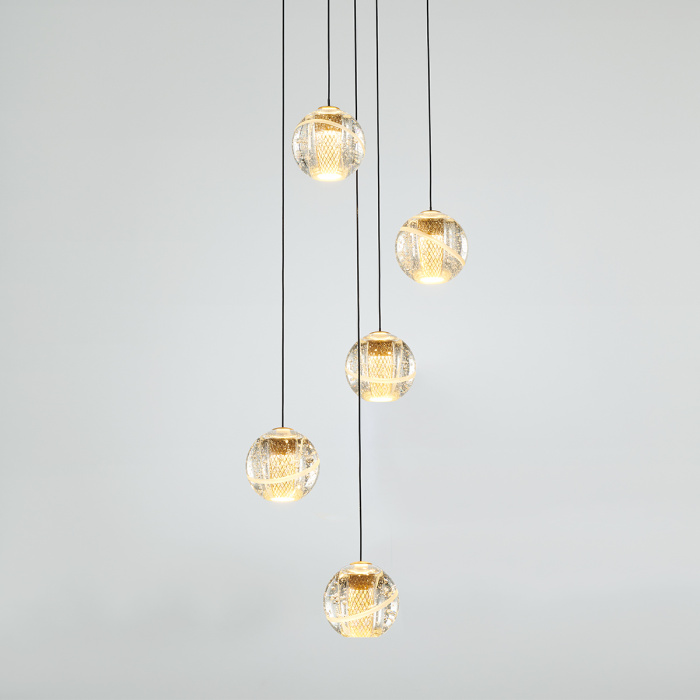 Подвесной светильник Delight Collection MD22001052 MD22001052-5A gold