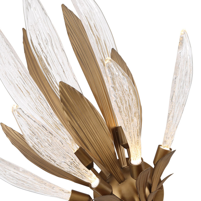 Бра Delight Collection RP168416 W168416-7 bronze/clear