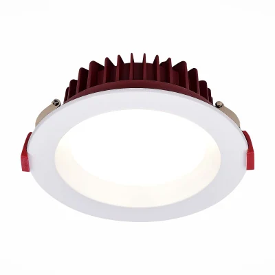 Светильник встраиваемый Белый LED 1*24W 4000K 1 920Lm Ra80 100° IP44 D165xH54 100-240VV ST752.548.24