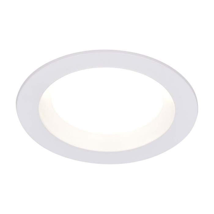 Светильник встраиваемый Белый LED 1*24W 4000K 1 920Lm Ra80 100° IP44 D165xH54 100-240VV ST752.548.24