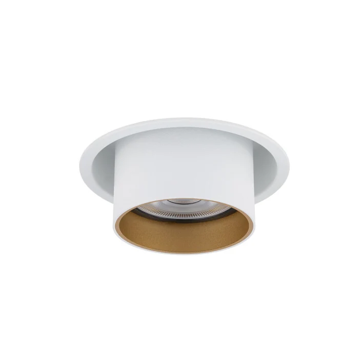Спот встраиваемый Nowodvorski Mono Slide White/Gold 10797