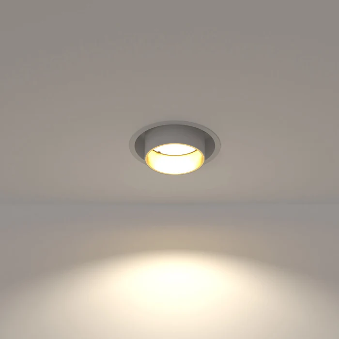 Спот встраиваемый Nowodvorski Mono Slide White/Gold 10797