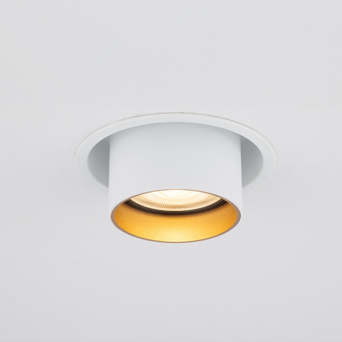 Спот встраиваемый Nowodvorski Mono Slide White/Gold 10797