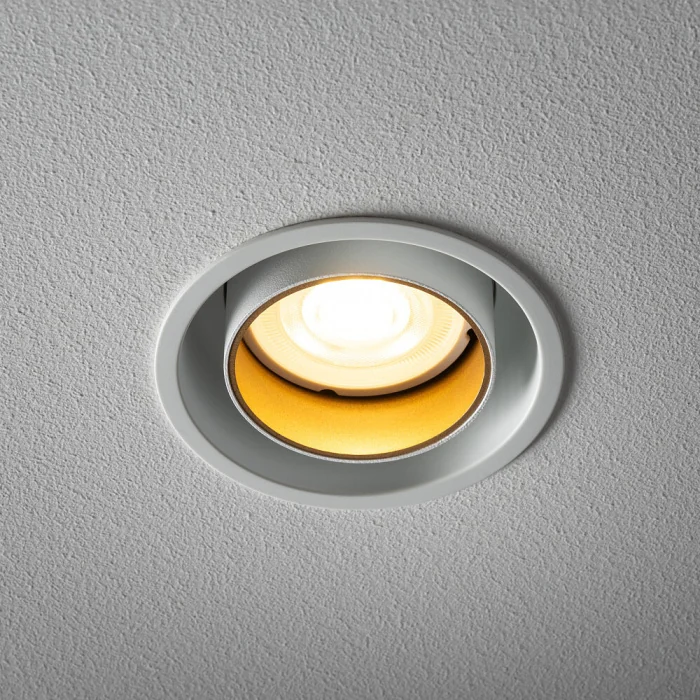 Спот встраиваемый Nowodvorski Mono Slide White/Gold 10797