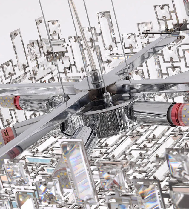 Подвесная люстра Delight Collection P7838 P7838-W50 chrome