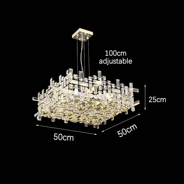 Подвесная люстра Delight Collection P7838 P7838-W50 chrome