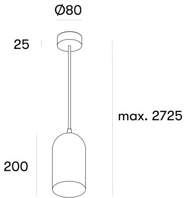 Подвесной светильник Leds C4 ECLIPSE